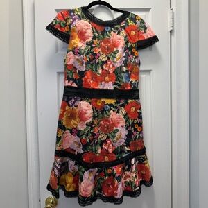 Alice + Olivia floral dress size 12